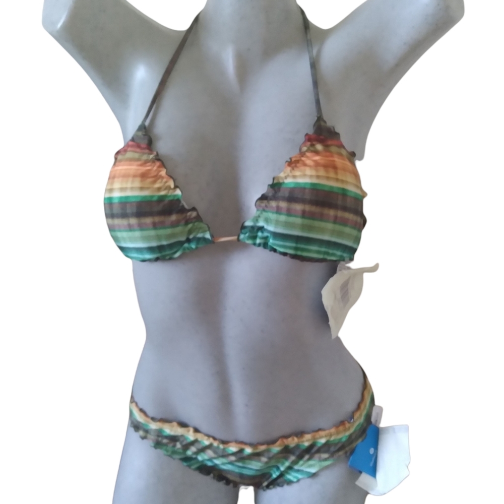 Brazilian Two Piece Bikini Ruffled